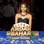Casino Marina Andar Bahar bouncing ball animation live casino