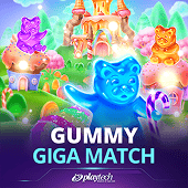 Gummy Giga Match bouncing ball animation slot