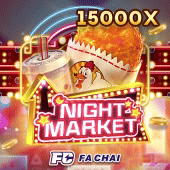 Night Market bouncing ball animation slot