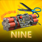 Nine bouncing ball animation game