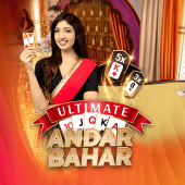 Ultimate Andar Bahar bouncing ball animation live casino
